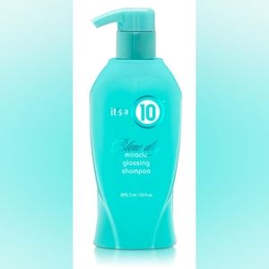 It's a 10 blow dry glossing shampoo
